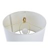 Asztali lámpa DKD Home Decor Fehér Aranysàrga Fém 50 W 220 V 36 x 36 x 52 cm MOST 103485 HELYETT 65488 Ft-ért!
