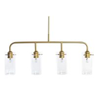   Mennyezeti Lámpa DKD Home Decor Aranysàrga Fém Kristály 50 W 84 x 17 x 24 cm MOST 110515 HELYETT 69936 Ft-ért!