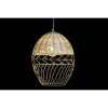 Mennyezeti Lámpa DKD Home Decor Fém Fehér Világos barna Rattan 50 W (30 x 30 x 38 cm) MOST 52972 HELYETT 31004 Ft-ért!