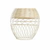 Mennyezeti Lámpa DKD Home Decor Fém Fehér Világos barna Rattan 50 W (30 x 30 x 38 cm) MOST 52972 HELYETT 31004 Ft-ért!