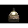 Mennyezeti Lámpa DKD Home Decor Fekete Barna 220 V 50 W (28 x 28 x 35 cm) MOST 47736 HELYETT 27937 Ft-ért!