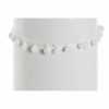 Váza DKD Home Decor Fehér Kőedény Pomponok 12 x 12 x 24 cm MOST 12661 HELYETT 7581 Ft-ért!