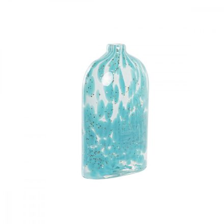 Váza DKD Home Decor Kék Kristály Mediterrán 12 x 7,5 x 21,5 cm MOST 18245 HELYETT 10922 Ft-ért!