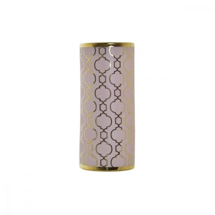 Váza DKD Home Decor Rózsaszín Aranysàrga Porcelán Keleti Krómozott 14 x 14 x 32 cm MOST 22700 HELYETT 13286 Ft-ért!