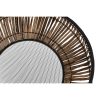 Virágcserép Készlet DKD Home Decor Fekete Természetes Fém Rattan Négyzetben Bali 50 x 50 x 25,4 cm (2 egység) MOST 89602 HELYETT 56700 Ft-ért!