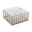 Dekoratív doboz DKD Home Decor Természetes Fekete Fém MDF (25 x 25 x 12 cm) MOST 13744 HELYETT 8226 Ft-ért!