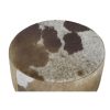 Hokedli DKD Home Decor Fehér Barna Természetes Bőr Fa 42 x 42 x 77 cm MOST 119696 HELYETT 75749 Ft-ért!