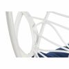Függő kerti szék DKD Home Decor Tengerészkék Fehér Alumínium szintetikus rattan 90 x 70 x 110 cm (107 x 107 x 198 cm) MOST 301506 HELYETT 167595 Ft-ért!
