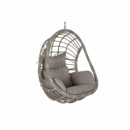 Függő kerti szék DKD Home Decor 90 x 70 x 110 cm Szürke szintetikus rattan Alumínium (92 x 70 x 113 cm) MOST 245417 HELYETT 136417 Ft-ért!