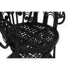градински стол DKD Home Decor 96 x 66 x 145 cm 96 x 66 x 140 cm Fekete Fehér MOST 336102 HELYETT 215572 Ft-ért!