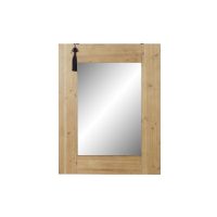   Falitükör DKD Home Decor Fenyő Természetes Piros MDF (70 x 2 x 90 cm) MOST 106292 HELYETT 62719 Ft-ért!