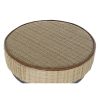 Hokedli DKD Home Decor Ezüst színű Fém Világos barna Rattan (44 x 41 x 82 cm) MOST 105596 HELYETT 62305 Ft-ért!