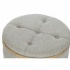 Ülőláda DKD Home Decor Bézs szín Fa Fém 30 x 40 cm 80 x 80 x 43 cm MOST 191818 HELYETT 123032 Ft-ért!