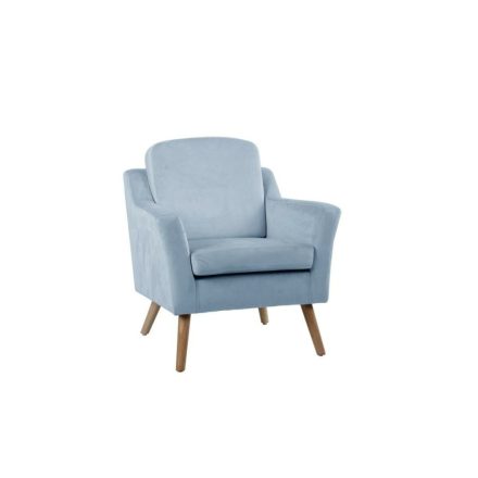 Fotel DKD Home Decor Kék Bézs szín Égszínkék Természetes Fa Műanyag 74 x 76 x 85 cm MOST 150115 HELYETT 96277 Ft-ért!