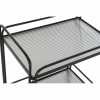 количка за сервиране DKD Home Decor Fekete Fém Kristály 60,5 x 40,5 x 75,5 cm MOST 157548 HELYETT 101048 Ft-ért!
