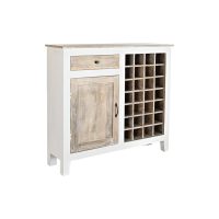   Palacktartó DKD Home Decor Természetes Fehér Mangófa (111 x 30 x 102 cm) MOST 435047 HELYETT 279027 Ft-ért!