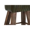Hokedli DKD Home Decor Fa Barna Bőr Zöld (41 x 30 x 79 cm) MOST 116061 HELYETT 73450 Ft-ért!