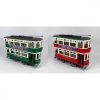 Dekoratív Figura DKD Home Decor Piros Zöld Vonat Vintage 28 x 9 x 20 cm (2 egység) MOST 36637 HELYETT 21446 Ft-ért!
