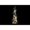 Dekoráció DKD Home Decor Tölcsérek Karácsony LED Piros Zöld Természetes havas 20 x 20 x 80 cm (3 Darabok) MOST 44604 HELYETT 26101 Ft-ért!