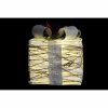 Dekoratív doboz szett DKD Home Decor LED Fehér Ezüst színű 25 x 25 x 28 cm (3 Darabok) MOST 43583 HELYETT 25506 Ft-ért!