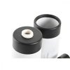 Fürdőszett DKD Home Decor Fehér Fekete Fehér/Fekete Fém Gyanta modern 7,2 x 7,2 x 16,4 cm MOST 11416 HELYETT 6829 Ft-ért!