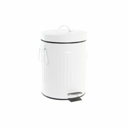 Szemetes Kuka DKD Home Decor Fehér Vas Tartó (20 x 25 x 31 cm) (5 L) MOST 13914 HELYETT 8326 Ft-ért!