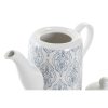 Edények DKD Home Decor Kék Fehér Barna Gumifa Kőedény MOST 13458 HELYETT 8053 Ft-ért!
