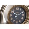 настолен часовник DKD Home Decor 25 x 8 x 31 cm Kristály Fekete Aranysàrga Vas hagyományos MOST 31626 HELYETT 18511 Ft-ért!