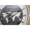 Falióra DKD Home Decor Fekete Fehér Vas Vintage 60 x 4,5 x 60 cm Fa MDF Világtérkép (2 egység) MOST 96315 HELYETT 60949 Ft-ért!
