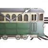 Falióra DKD Home Decor 49,5 x 3,5 x 48 cm Fém Zöld Sárga Vintage Vonat (2 egység) MOST 64434 HELYETT 40776 Ft-ért!