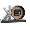 настолен часовник DKD Home Decor 23 x 8 x 15 cm Ezüst színű Fekete Vas (2 egység) MOST 39963 HELYETT 23389 Ft-ért!