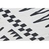 Szőnyeg DKD Home Decor Fekete Fehér Ikat (120 x 180 x 0,7 cm) MOST 37767 HELYETT 14477 Ft-ért!