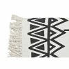 Szőnyeg DKD Home Decor 160 x 250 x 0,7 cm Fekete Poliészter Pamut Fehér Ikat Boho MOST 54303 HELYETT 31781 Ft-ért!