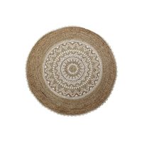   Szőnyeg DKD Home Decor Barna Mandala (200 x 200 x 0,75 cm) MOST 114669 HELYETT 72566 Ft-ért!