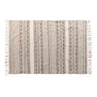   Szőnyeg DKD Home Decor Rojtok Boho Poliészter Pamut (120 x 180 cm) MOST 53405 HELYETT 31260 Ft-ért!