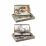Tálca készlet DKD Home Decor Többszínű 40 x 30 x 6 cm Fa MDF (2 egység) MOST 37279 HELYETT 21818 Ft-ért!
