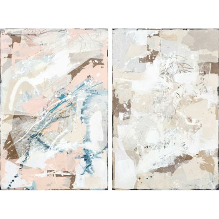 Vászon DKD Home Decor Absztrakt Városi / szabadidő 100 x 4 x 150 cm 150 x 3,8 x 100 cm (2 egység) MOST 225300 HELYETT 144503 Ft-ért!