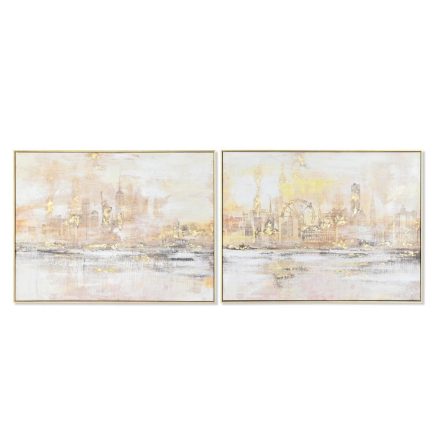 Kép DKD Home Decor 80 x 3,5 x 60 cm New York Loft (2 egység) MOST 52926 HELYETT 30971 Ft-ért!