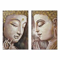   Kép DKD Home Decor Buddha 80 x 3 x 120 cm Keleti (2 egység) MOST 72432 HELYETT 45836 Ft-ért!