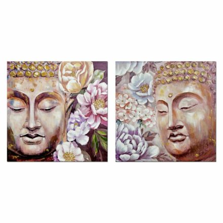 Kép DKD Home Decor Buddha 80 x 3 x 80 cm Keleti (2 egység) MOST 52323 HELYETT 30624 Ft-ért!