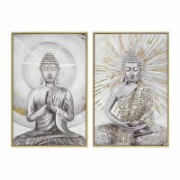   Kép DKD Home Decor Buddha Keleti 80 x 4 x 120 cm (2 egység) MOST 118520 HELYETT 75005 Ft-ért!