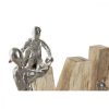 Dekoratív Figura DKD Home Decor Barna Alumínium Mangófa (55 x 7,5 x 21 cm) MOST 48254 HELYETT 28242 Ft-ért!