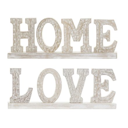 Dekoratív Figura DKD Home Decor Fehér Decapé 40,5 x 5 x 15 cm (2 egység) MOST 33636 HELYETT 19685 Ft-ért!