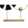 Dekoratív Figura DKD Home Decor Fekete Aranysàrga Fém modern (62 x 9 x 61,6 cm) MOST 43745 HELYETT 25605 Ft-ért!