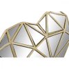 Dekoratív Figura DKD Home Decor 26 x 5 x 21 cm Szív Aranysàrga MOST 24479 HELYETT 14328 Ft-ért!