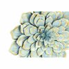 Fali Dekoráció DKD Home Decor 61 x 8 x 61 cm Virág Kék Narancszín Shabby Chic (2 egység) MOST 85039 HELYETT 53814 Ft-ért!