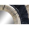 Falitükör DKD Home Decor Fekete Természetes Gyarmati 83 x 8 x 83 cm MOST 98543 HELYETT 67415 Ft-ért!