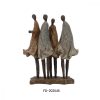 Dekoratív Figura DKD Home Decor Afrikai Nő Gyanta Többszínű (33,5 x 14,5 x 41 cm) MOST 47001 HELYETT 27507 Ft-ért!