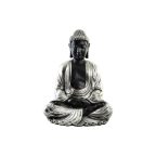   Dekoratív Figura DKD Home Decor 43 x 37 x 57 cm Ezüst színű Fekete Buddha Keleti MOST 74396 HELYETT 47076 Ft-ért!
