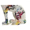 Dekoratív Figura DKD Home Decor Fehér Többszínű Leopárd modern 16 x 8 x 25 cm MOST 16219 HELYETT 9706 Ft-ért!